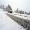 Žiemos stichija pasaulio keliuose