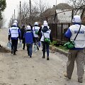 ESBO atstovai Rytų Ukrainoje.