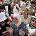 Protestuojantys migrantai Budape&scaron;te