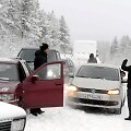 Į Suomiją keliaujantys migrantai Rusijoje
