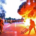 Prancūzijos policija susirėmė su degalų saugyklą blokuojančiais protestuotojais