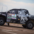 apžiūrėti bolidą &bdquo;Toyota Hilux&ldquo;, kuriuo lietuvis startuos Dakaro ralyje, ir net įlįsti į automobilio vidų gali kiekvienas.