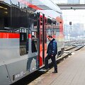 AB &bdquo;Lietuvos geležinkeliai&ldquo; pristatė naują modernų traukinį