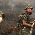 Dėl El Nino kilo gaisrai Indonezijoje