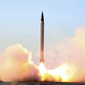 Irano balistinės raketos bandymas