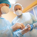 Vilniaus miesto klinikinės ligoninės medikų vakcinacija nuo COVID-19