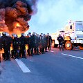 Prancūzijos policija susirėmė su degalų saugyklą blokuojančiais protestuotojais