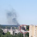 Gaisro dūmai buvo matomi ir i&scaron; aplinkinių rajonų