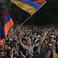 Armėnijoje &ndash; protestai prie&scaron; dideses elektros kainas.