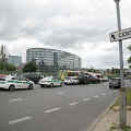 Vilniaus centre vienas po kito susidūrė 4 automobiliai