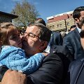 Ahmetas Davutoglu lanko nuo teroro akto nukentėjusias &scaron;eimas