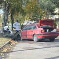 Palangoje Sodų gatvėje sudegė automobilis