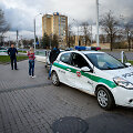 Sostinės Žirmūnų gatvėje policijos patrulių automobilis pateko į avariją