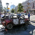Kijevo centre sprogus automobiliui žuvo žurnalistas Pavelas &Scaron;eremetas