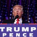 Donaldo Trumpo kalba laimėjus prezidento rinkimus