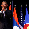 Barackas Obama Azijos regione kaip prezidentas lankėsi paskutinį kartą