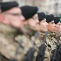 Jaunųjų Lietuvos &scaron;aulių priesaikos davimo ceremonija