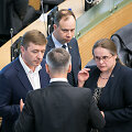 Ramūnas Karbauskis, Aurelijus Veryga ir Agnė &Scaron;irinskienė