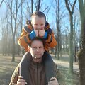 Andrius su sūnumi Gabrieliumi