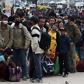 Nepalo sostinę bando palikti naujų požeminių smūgių bijantys žmonės.