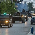Kumanovo miestas po pasibaigusios operacijos prie&scaron; numanomą ginkluotą albanų grupuotę