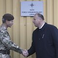 Latvijos gynybos ministras priima NATO karius