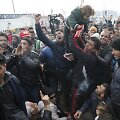 Migrantai blokuoja geležinkelį Graikijos ir Makedonijos pasienyje