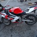 Mopedas &bdquo;Aprilia RS50&ldquo; po avarijos Alytuje 