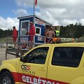 Prie Palangos gelbėtojų stoties rikiuojasi pažeidėjai