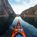 Kelionė baidare po Norvegijos fjordus