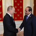 V.Putinas ir Egipto vadovas Abdel Fattah el-Sisi