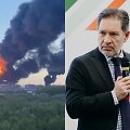 Gaisras Sankt Peterburgo uoste ir Andrejus Bezrukovas