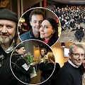 Oskaras Kor&scaron;unovas ir jo gimtadienio svečiai