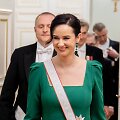 Inga Ruginienė valstybinėje vakarienėje