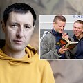 Ignas Mi&scaron;kinis ir filmo kadras