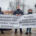 Protestas prie SAM