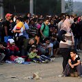 Migrantai Makedonijoje