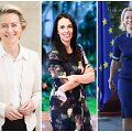 Ursula von der Leyen, Jacinda Arden ir Kaja Kallas