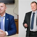 Vigmantas Sinkevičius (kairėje) ir Linas Obcarskas