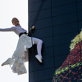 &bdquo;Dance of Freedom&ldquo; vertikalaus &scaron;okio pasirodymas Ukrainai