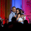 Barackas Obama su dukra Malia