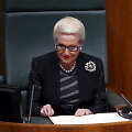 Australijos parlamento pirmininkė Bronwyn Bishop