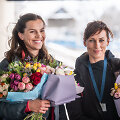 Donata Vi&scaron;tartaitė-Karalienė ir Milda Valčiukaitė