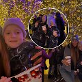 Viktorija Siegel su &scaron;eima prie Vilniaus Kalėdų eglės