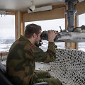 Norvegijos karys stebi Rusijos pasienį