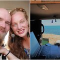 Virginija ir Audrius jau nuo vasaros keliauja ir gyvena automobilyje: i&scaron; i&scaron;orės nė nepasakytum, kiek visko jame įsirengę