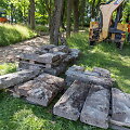 I&scaron; sostinės Tauro kalno laiptų i&scaron;montuoti žydų antkapiai grįžta į kapines&nbsp;&nbsp;