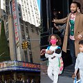 Johnas Legendas su žmona Chrissy Teigen ir vaikais Milesu bei Luna