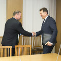 Saulius Skvernelis ir Algirdas Butkevičius