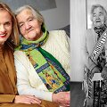 Živilė Kropaitė-Basiulė su močiute